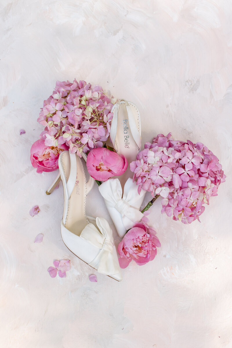 Bella Belle wedding shoes, bridal details