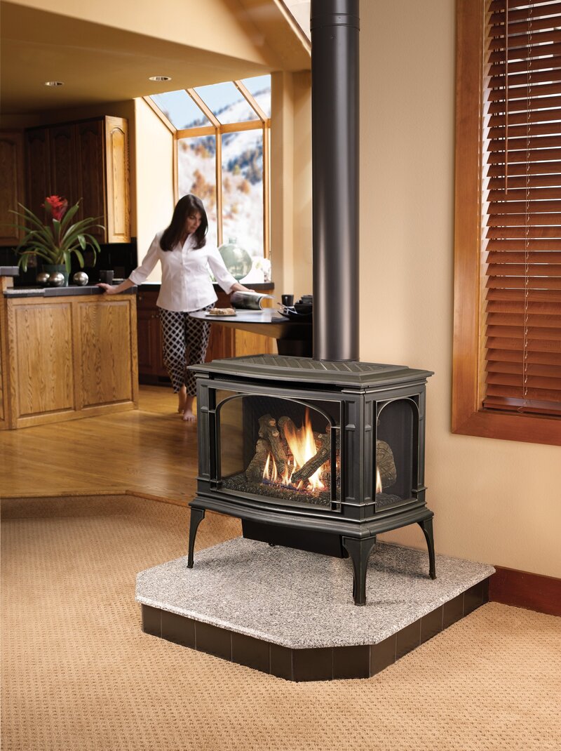 lopi-greenfield-bay-window-gas-stove-spokane-valley
