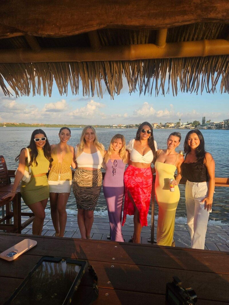 Sunset cruise girls trip booze cruise fun day Johns pass