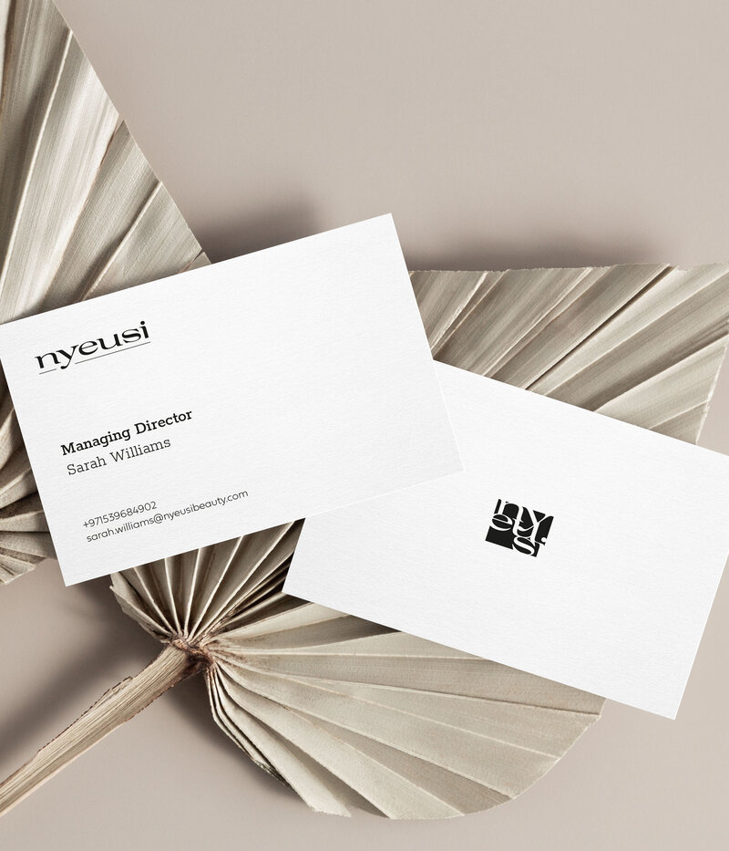 nyeusi business cards
