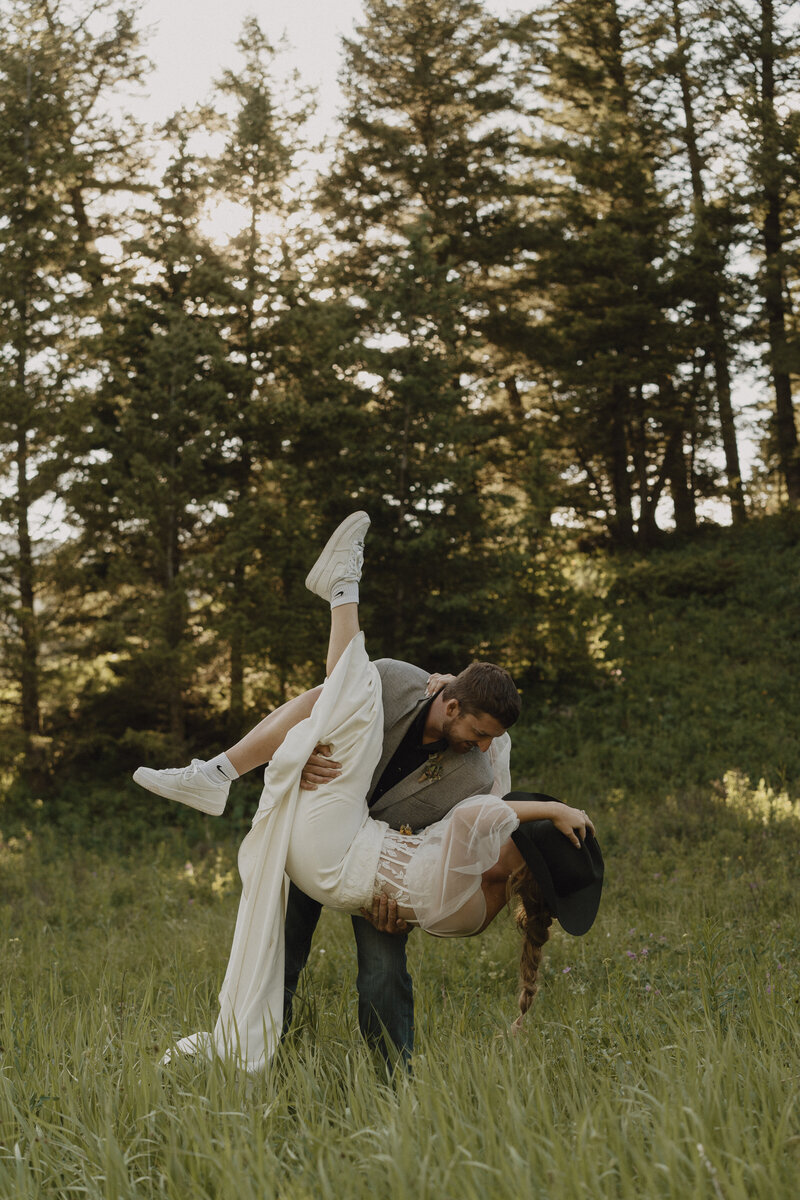 Destination Elopement Videographer and Photographer in Montana