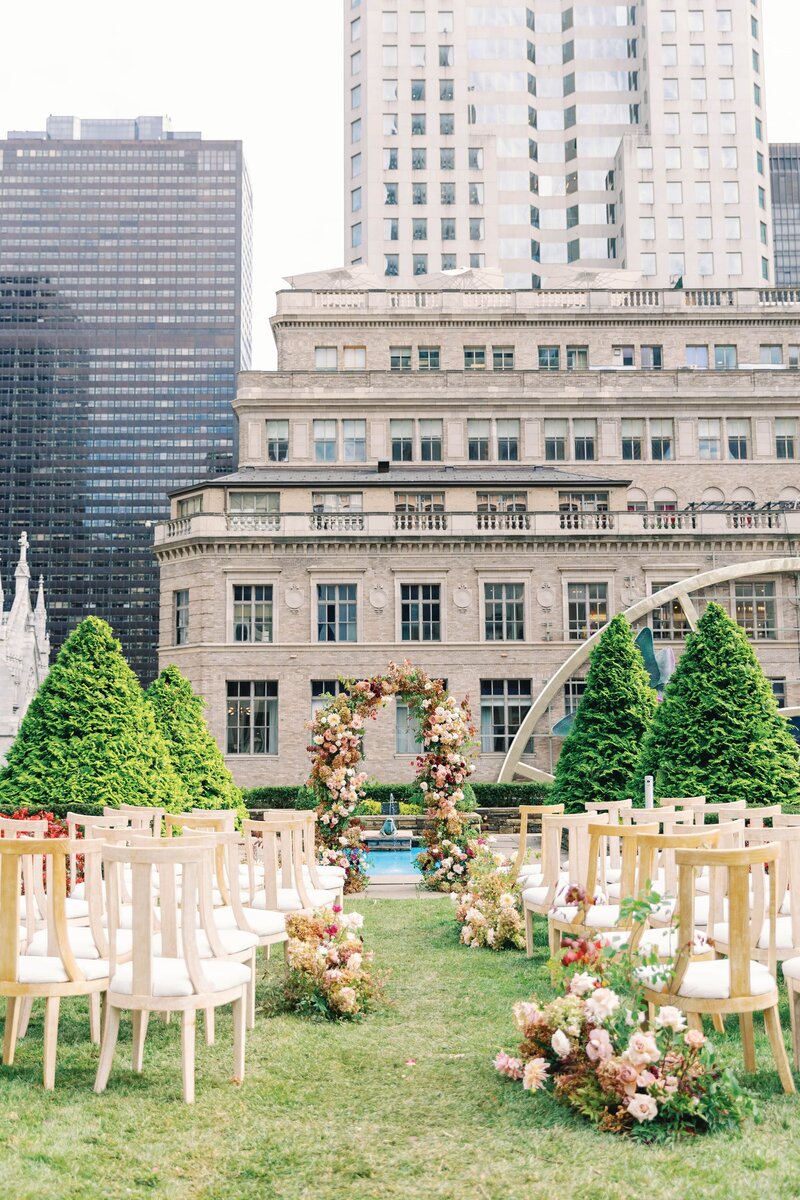 620 Loft and Garden wedding ceremony New York City