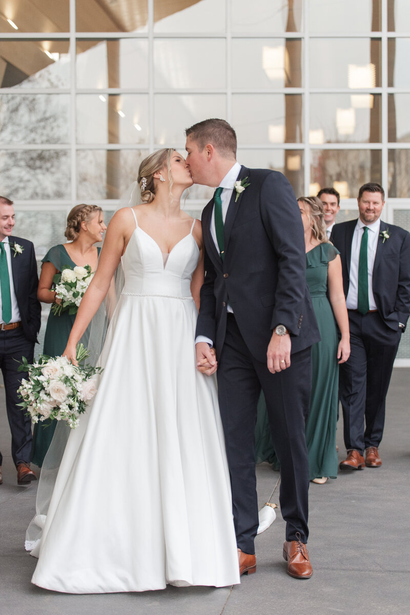 Downtown Fort Wayne Wedding Indiana Wedding Photographer