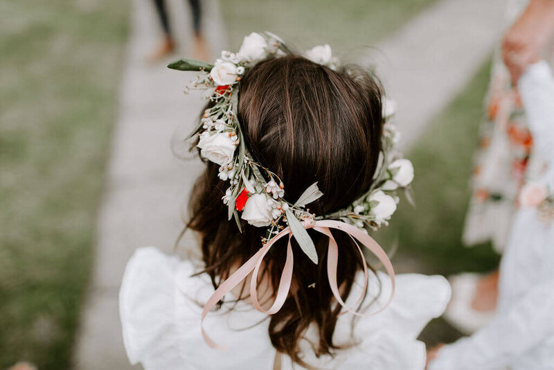CHILD HAIR FLOWERS