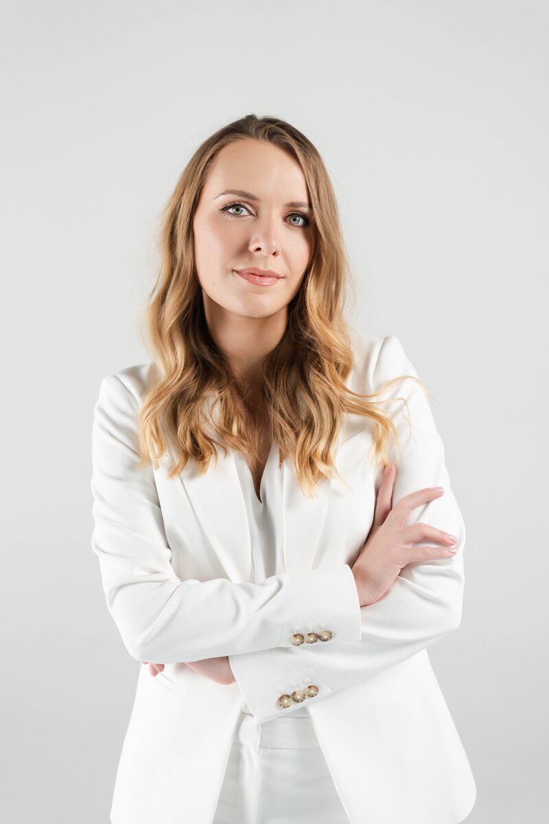 photo of woman smiling