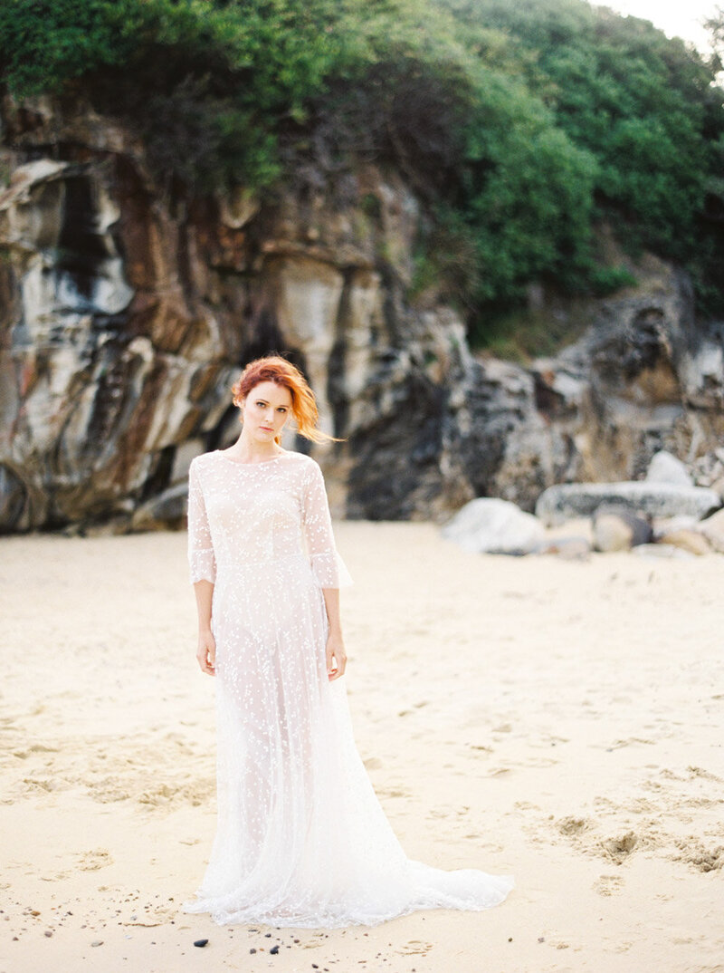 Sydney Fine Art Film Wedding Photographer Sheri McMahon - Sydney NSW Australia Beach Wedding Inspiration-00020