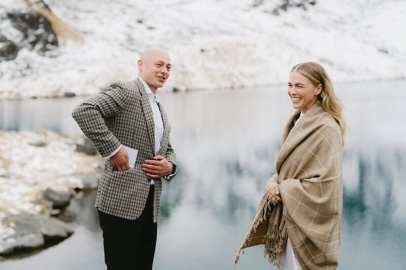 Queenstown Winter Elopement Photos