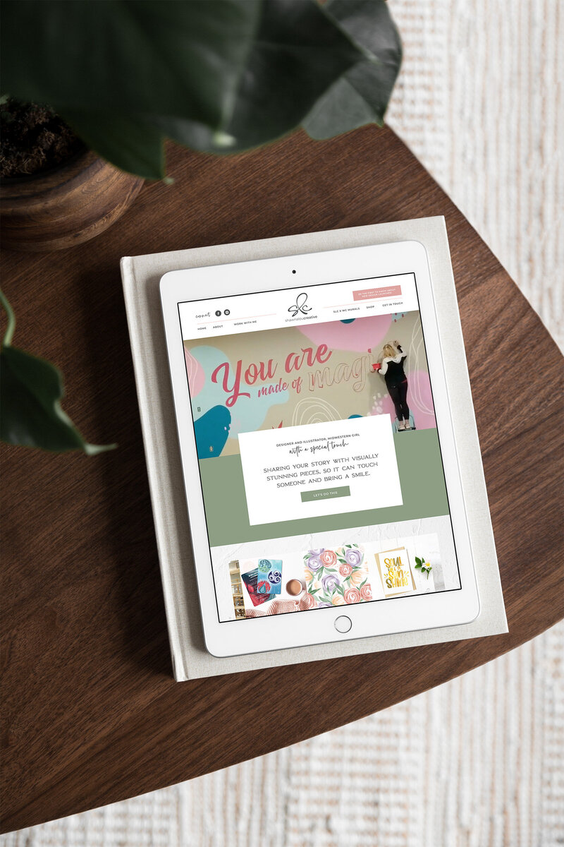 Shawna Lou Crative | Custom Showit Website by Artisan Kind - 2