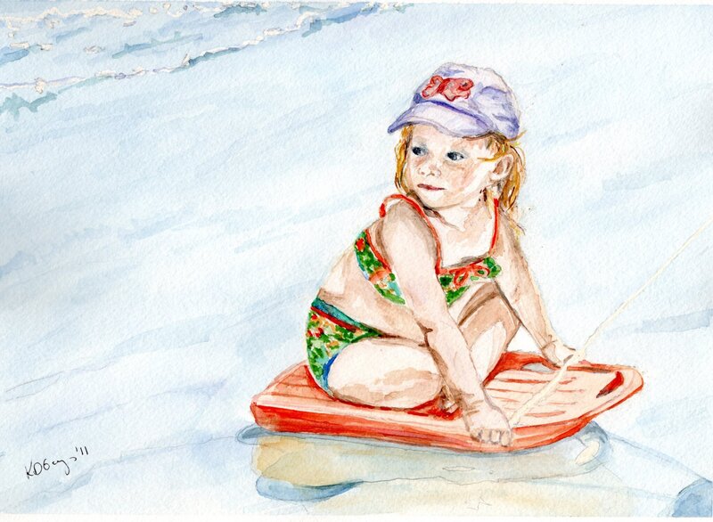kd gregory fine art - miss amanda
