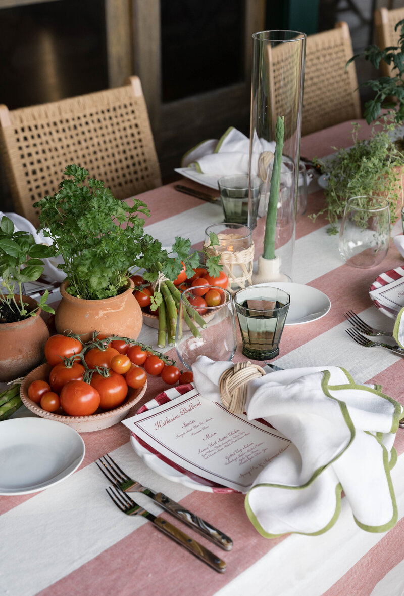 Tented summer wedding at Willow Hill in Connecticut by Gathered East