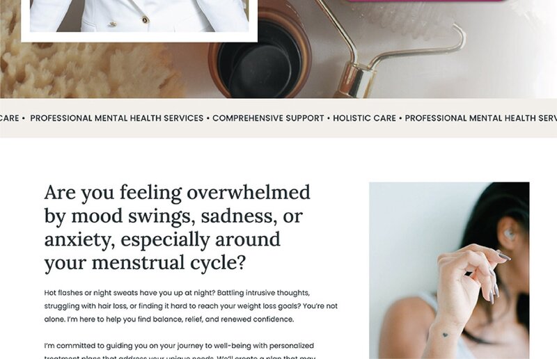 Well Dawn Health | Showit Website by Artisan Kind-02