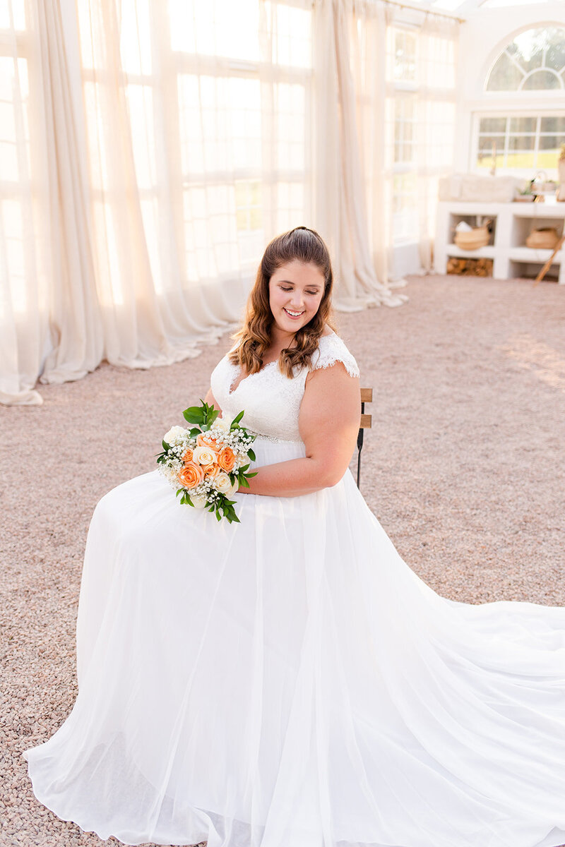 Fleurish Greenhouse Taylorsville, NC Bridal Session_Katelyn Shelley Photography (38)