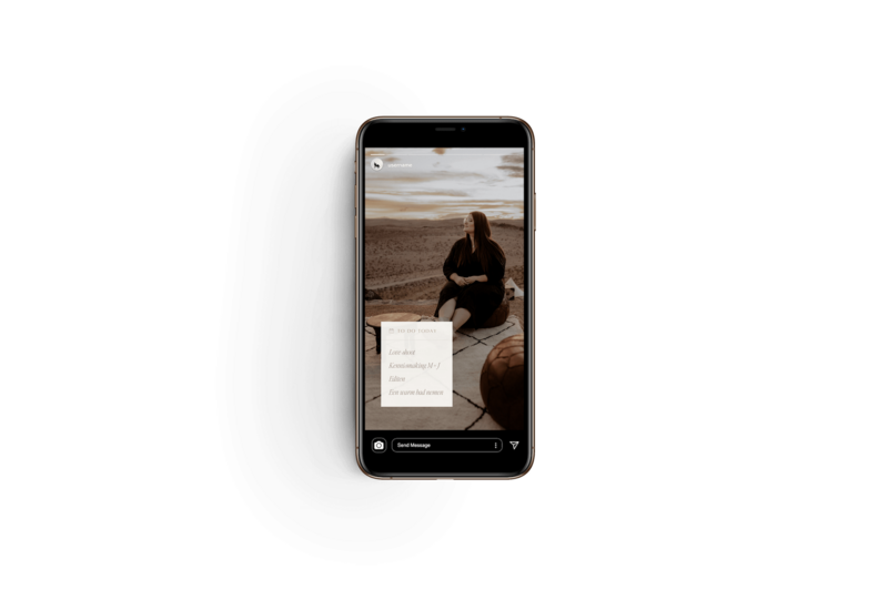 Luxe fotograaf Instagram story templates