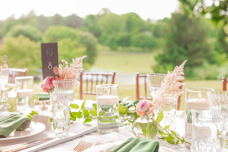 Summer Backyard Wedding in Great Falls Virginia
