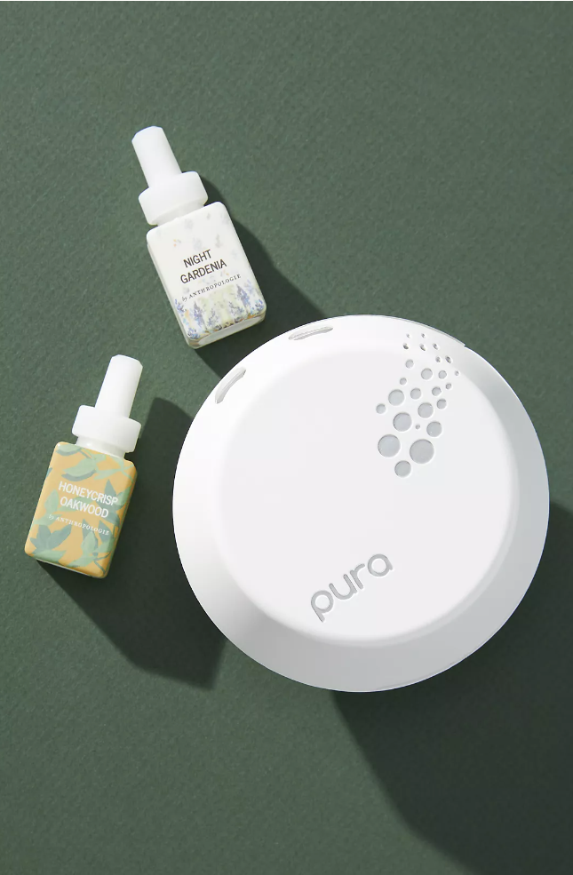 Get the smell of Anthropologie in your home with this app control air freshener.