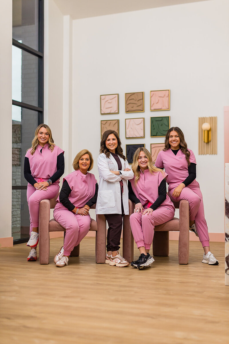Dr. Savanah Stewart and her orthodontic team at Stewart Orthodontic Studio in Jonesboro AR