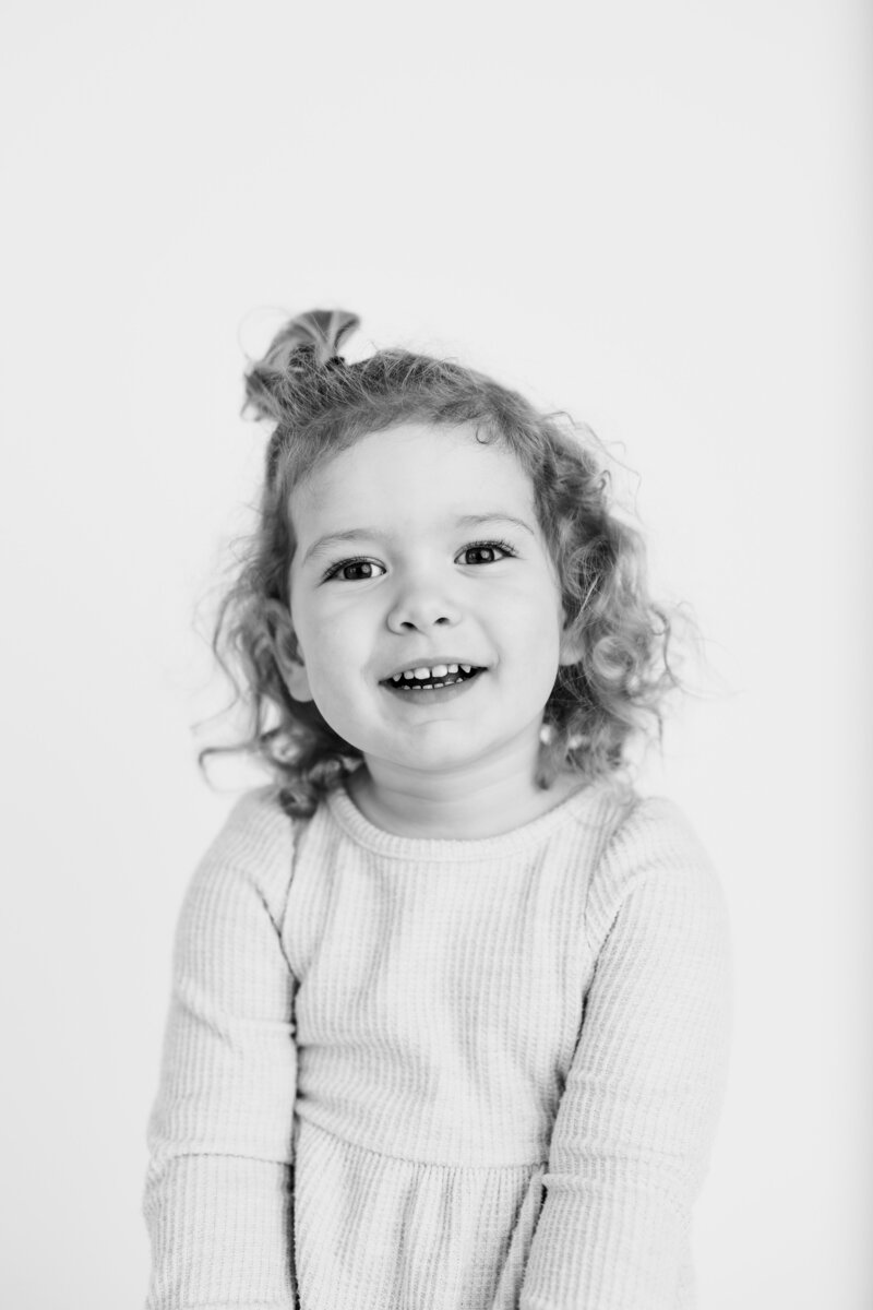 girl giggling