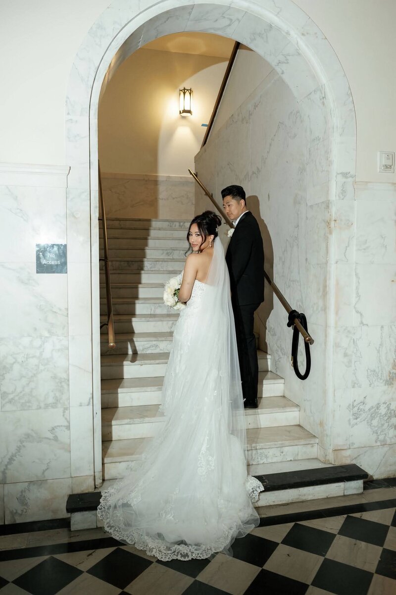 2 Vibiana First Look Wedding Planner Radiant Love Events