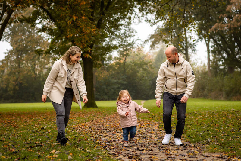 Een familie fotoshoot in Limburg in de herfst