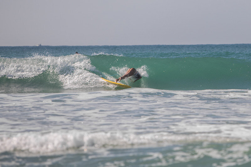 Natacha Radojevic, a transformational ocean coach in Sayulita, empowering clients to build confidence, strength, and trust in the water through guided ocean sessions.