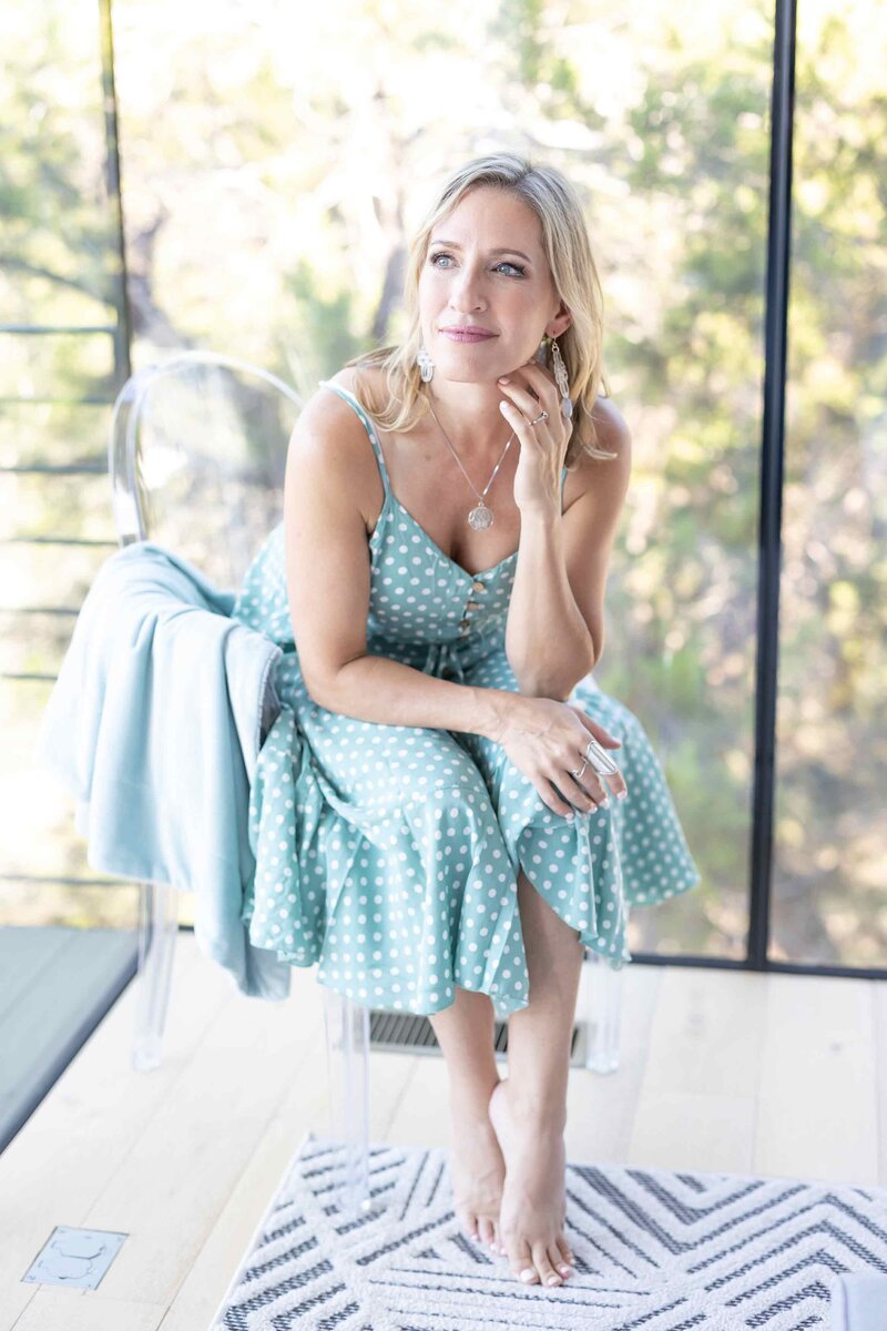 Personal branding photography for a creative life coach, captured to highlight authenticity and purpose for a professional branding gallery.