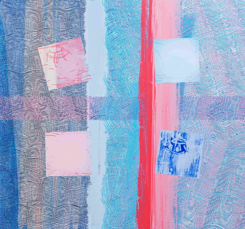 Space is a Dangerous Country, Adrift - oil on canvas - 150 x 160 cm 2018 jpg_11zon