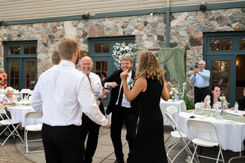36-K&M - Grand Ledge Opera House Wedding - Mariah Kasten Photo