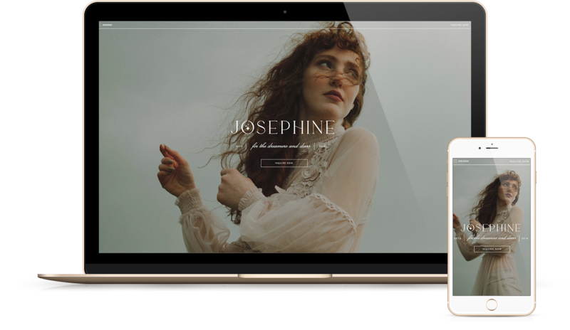 Tablet | Showit Website Templates | Showit Websites by Heather Jones Creative