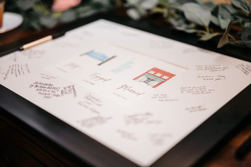 Custom guestbook