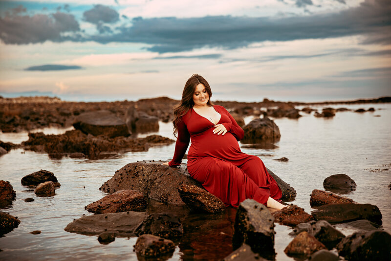 York maine maternity and family photographer