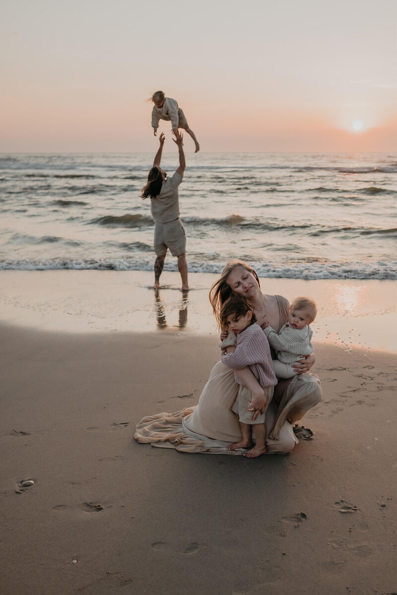 Familienshooting Strand Photo by Patricia