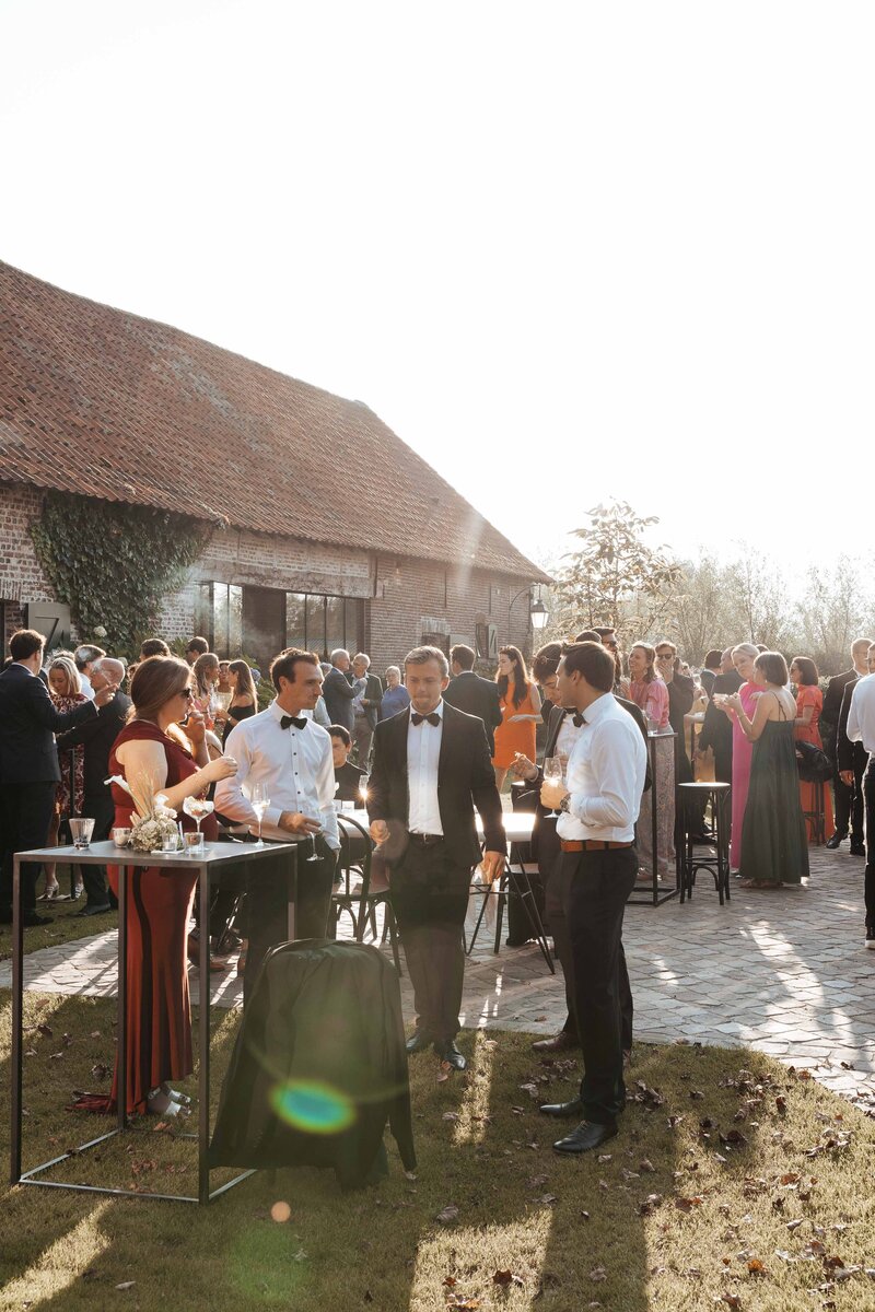 trouwfeest in West-Vlaanderen in Hoeve Etienne te Maldegem