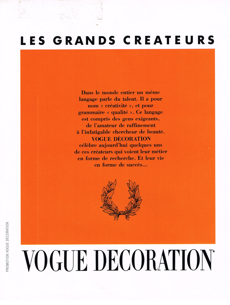 Vogue decoration