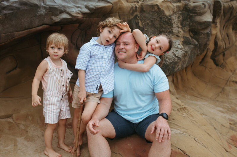 Famkily Photoshoot on the beach, Kids photography