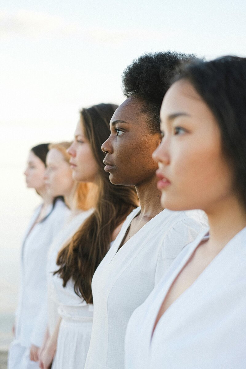Women setting financial goals and planning for long-term financial freedom.