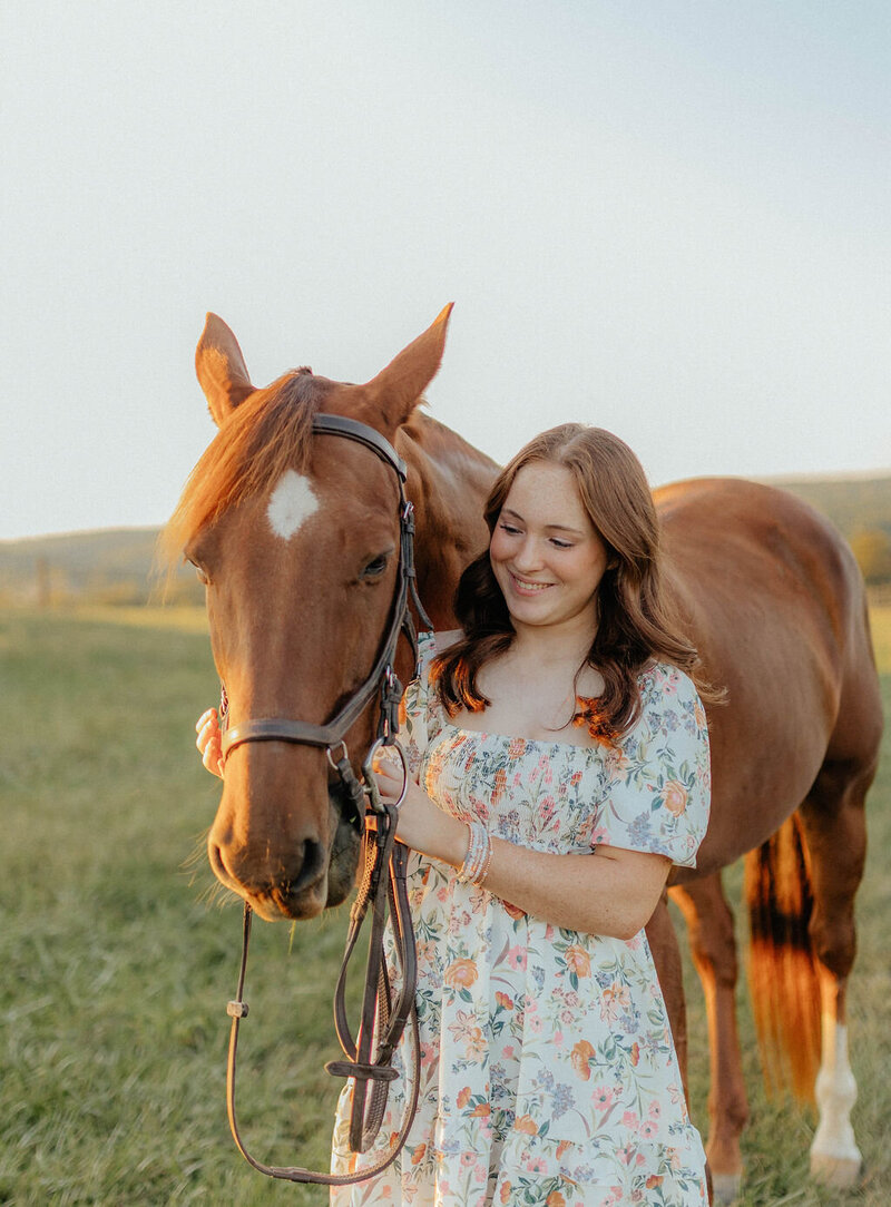 girl with horse