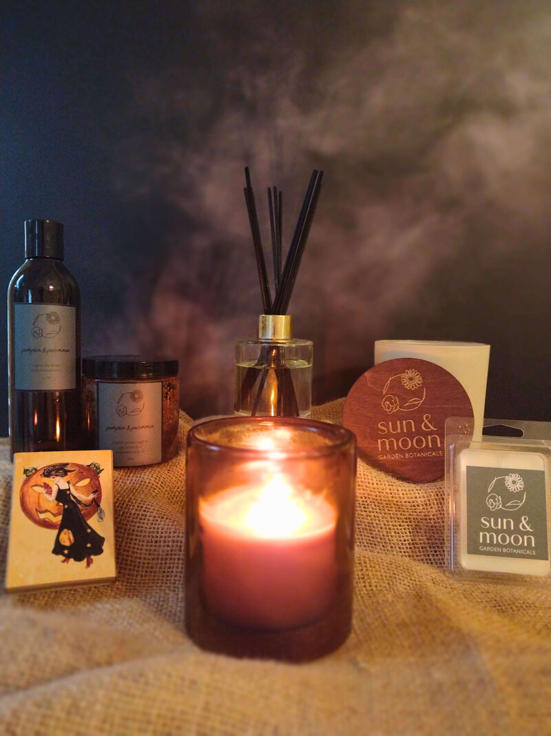 sun and moon fall candle body collection aesthetic (2)