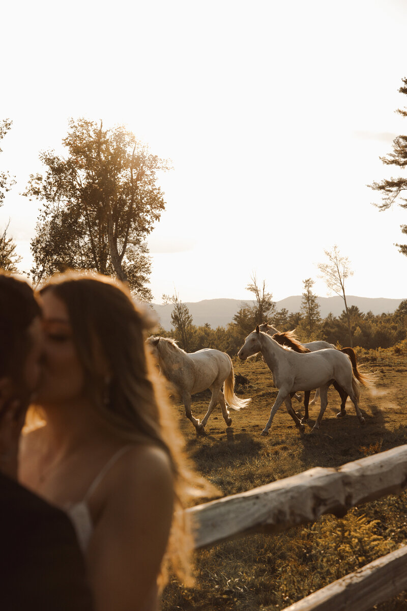 Wedding at Cold Spring Farm in Alton New Hampshire