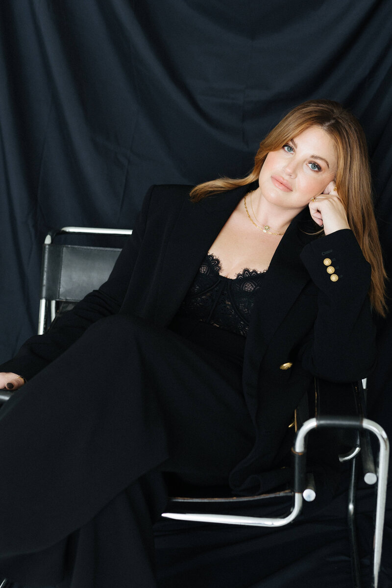 Stephanie Anderson, founder of SoCo Head Spa in Bryan, TX, leading the way in luxury scalp health and modern wellness experiences.