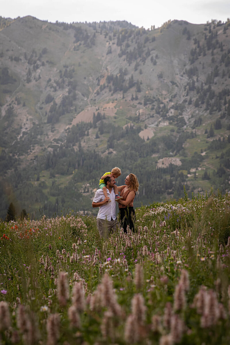 Professional family portraits Park City