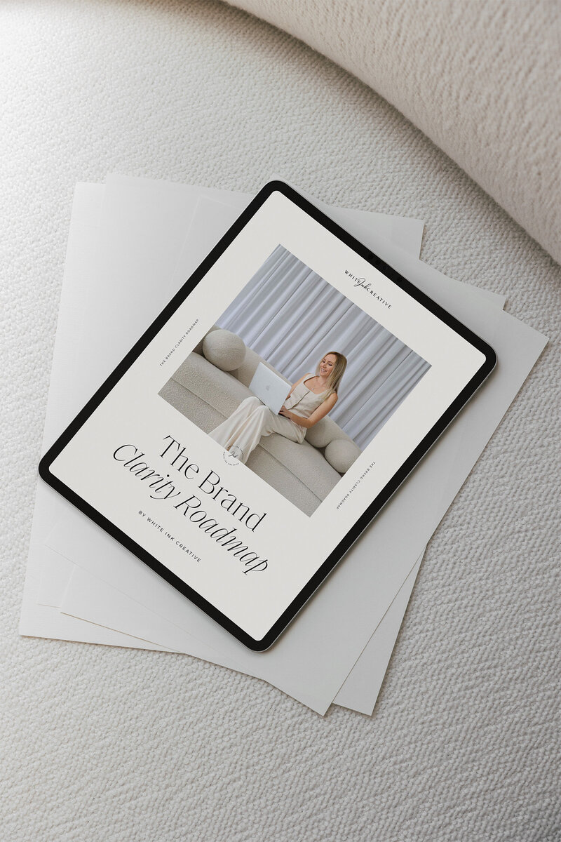 Branding, website and logo design by White Ink Creative.
