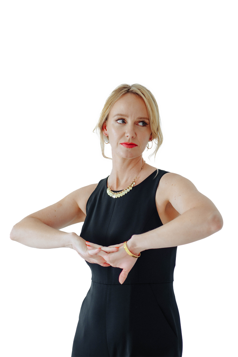 woman posing