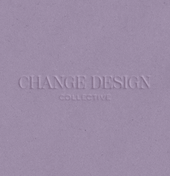 Logo of a Change Consultancy on purple background