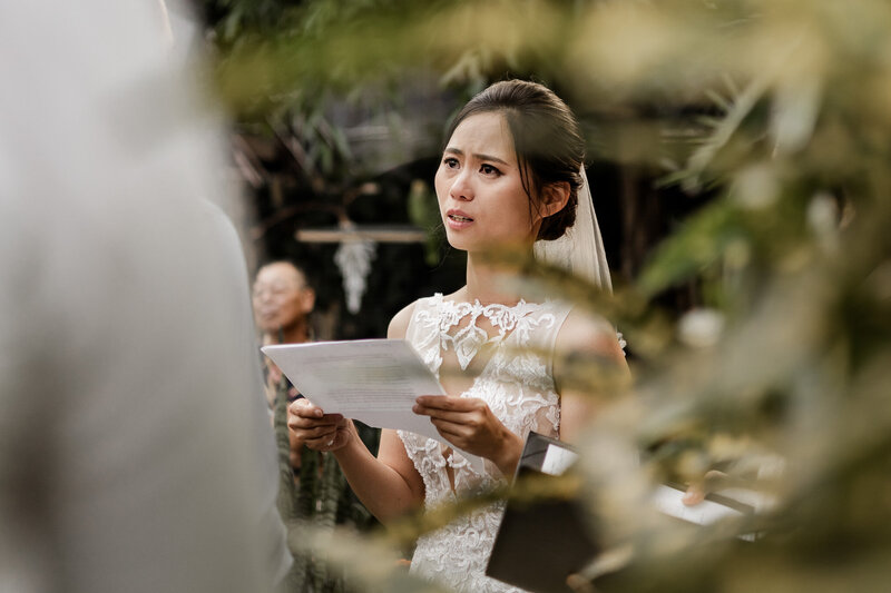 Vancouver, BC intimate elopement at Bloedel Conservatory