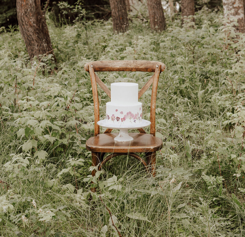 Floral dessert stand 1-Rori Ranch Rentals