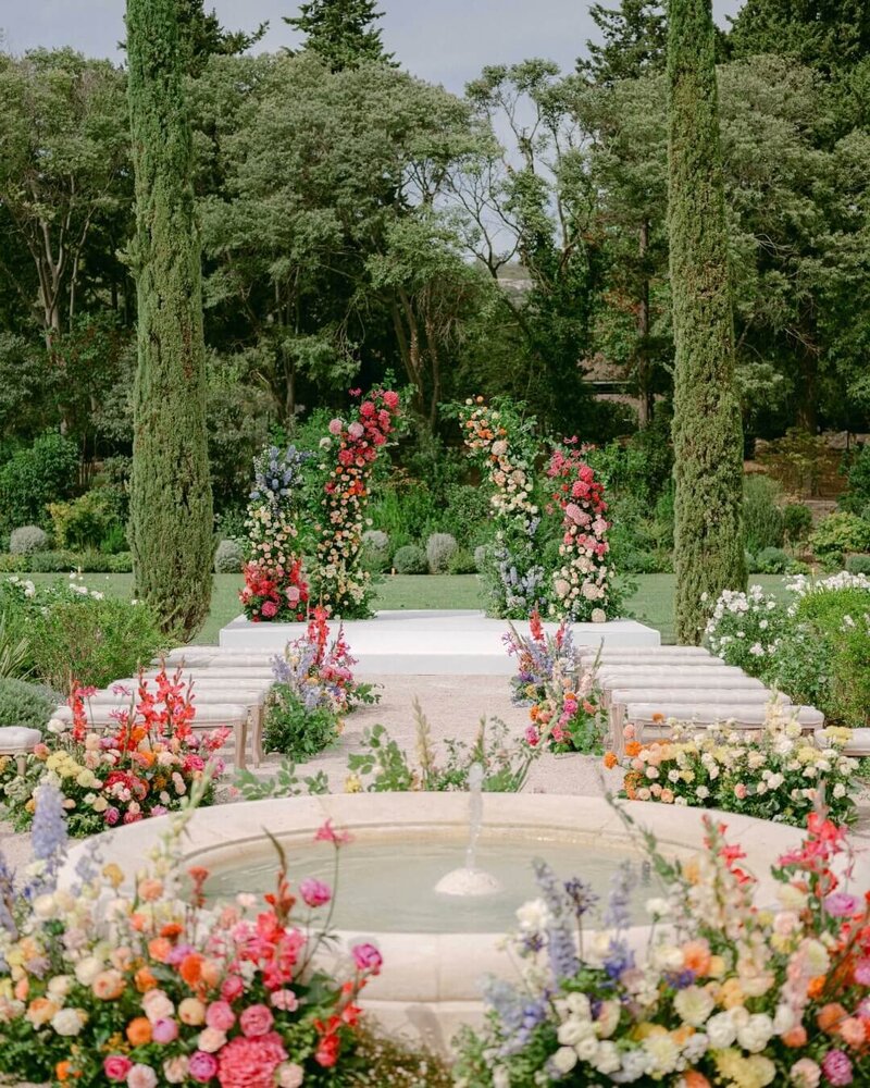 Château d'Estoublon Gardens