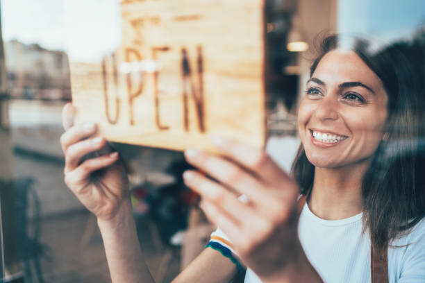 Small Business Open Sign