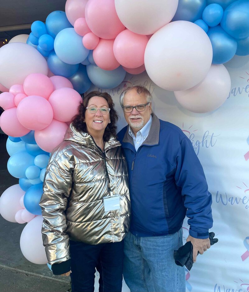 Steve and Teresa at Wave of Light