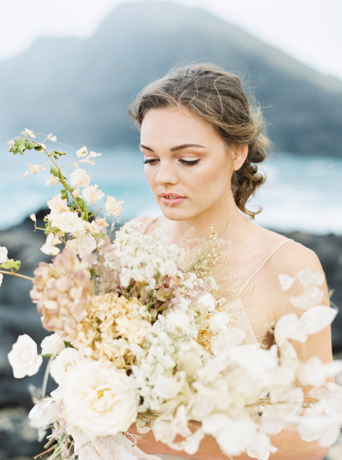 00043- Fine Art Film Hawaii Destination Elopement Wedding Photographer Sheri McMahon