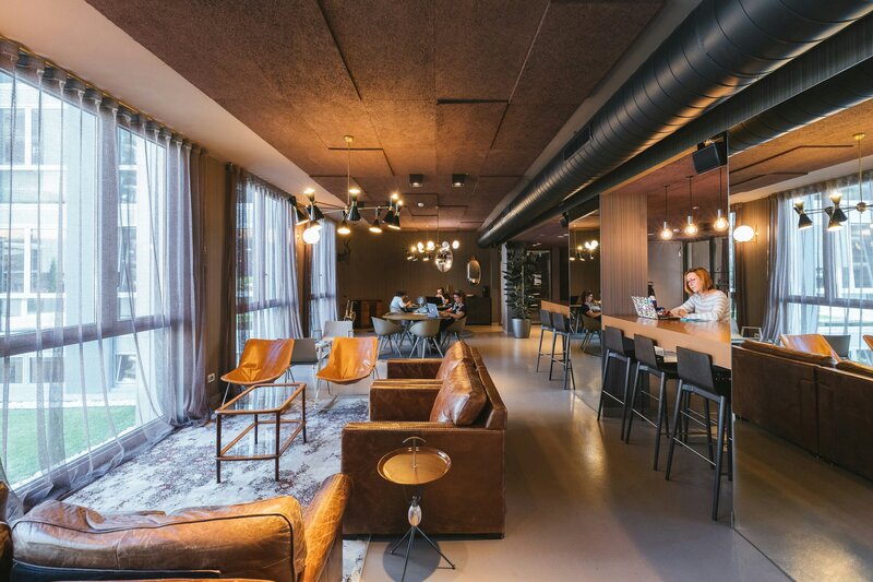 Modern office for corporate leadership team 